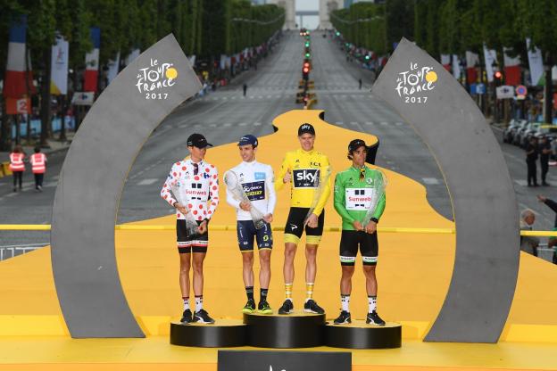 Podium TDF 2017