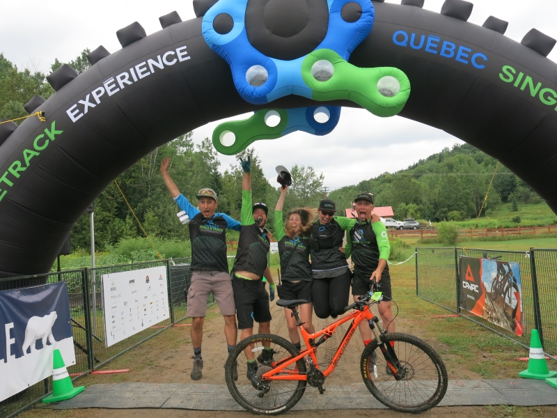 Quebec single track experience 4