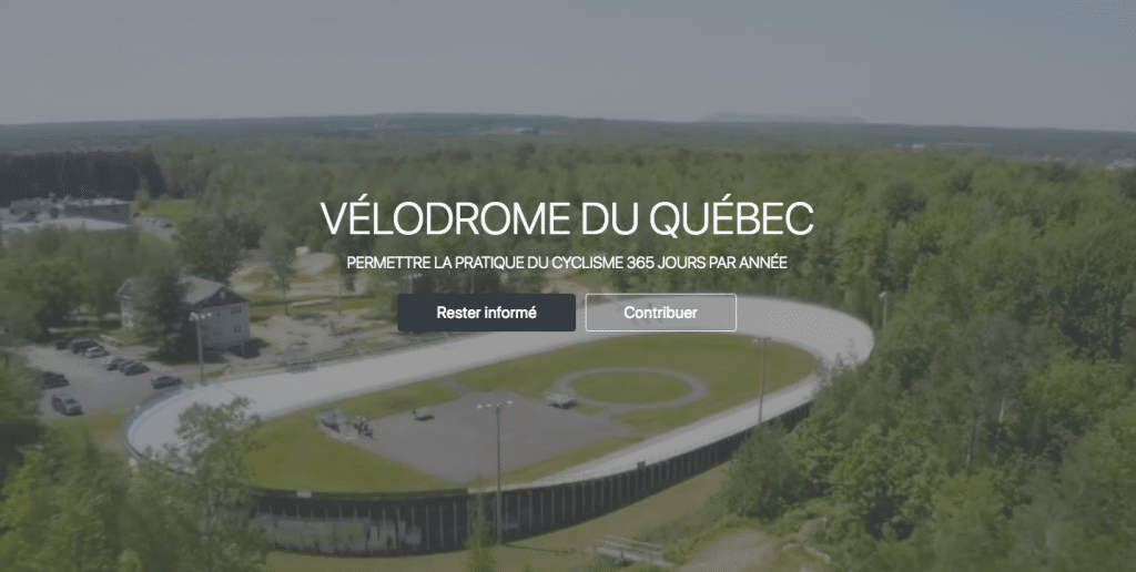 Tour du web - Velodrome bromont