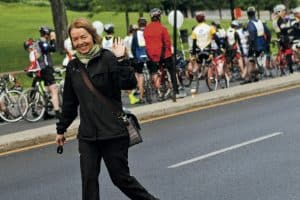 Joëlle Sévigny au Tour de l’Île, en 2012