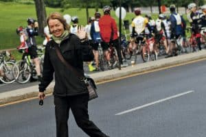 Joëlle Sévigny au Tour de l’Île, en 2012 