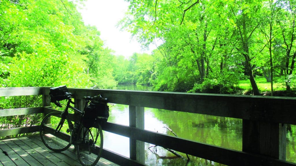 Massachusetts Piste cyclable le long de la rivière Charles