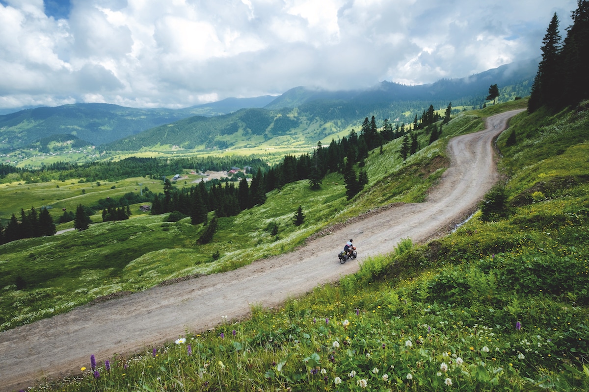 Touring Goderdzi Pass (Géorgie)