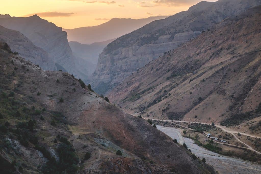 Chemin gorge (Safedoron, Tadjikistan)