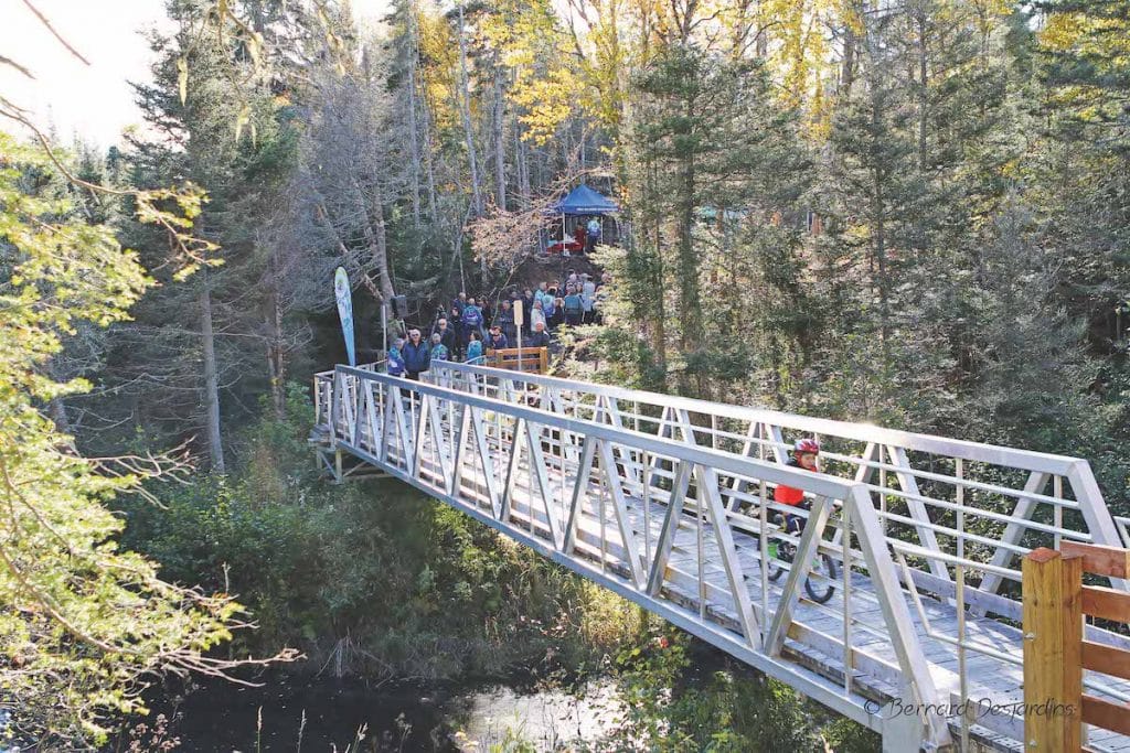 Passerelle Riviere St-Athanase