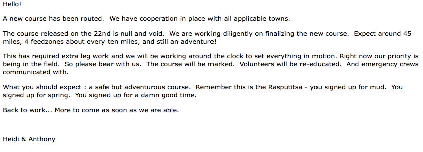 Rasputitsa 2019 email