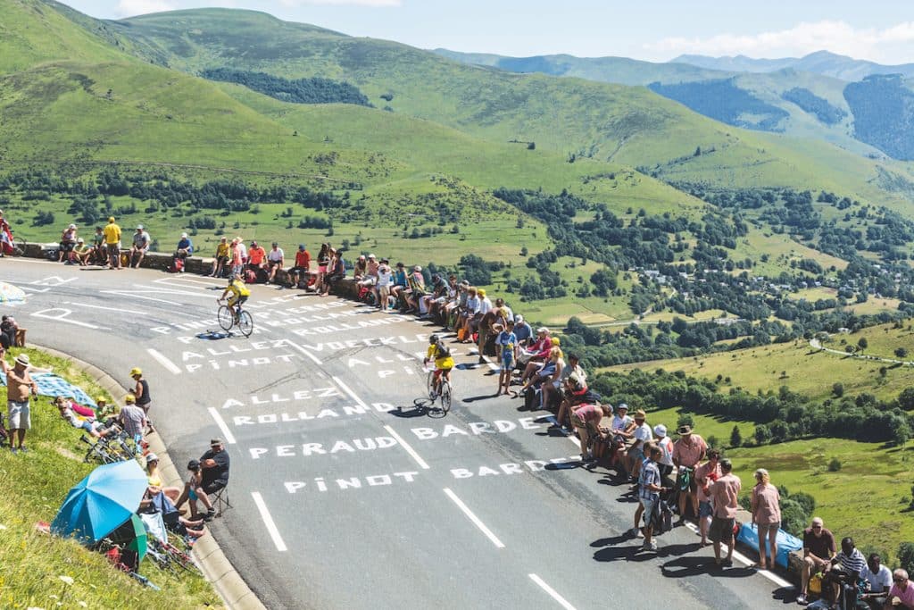 Road of Le Tour de France