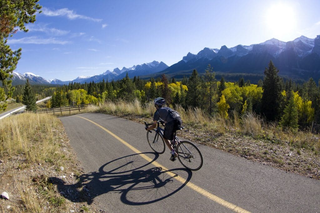 The Legacy Trail in Alberta, Canada.