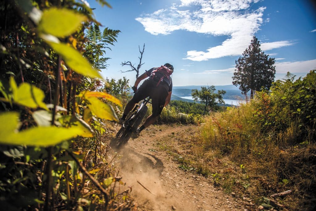 gaspésie vélo de montagne