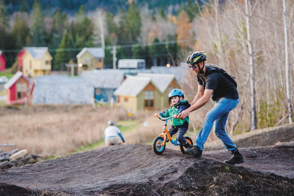 Gaspésie vélo enfants