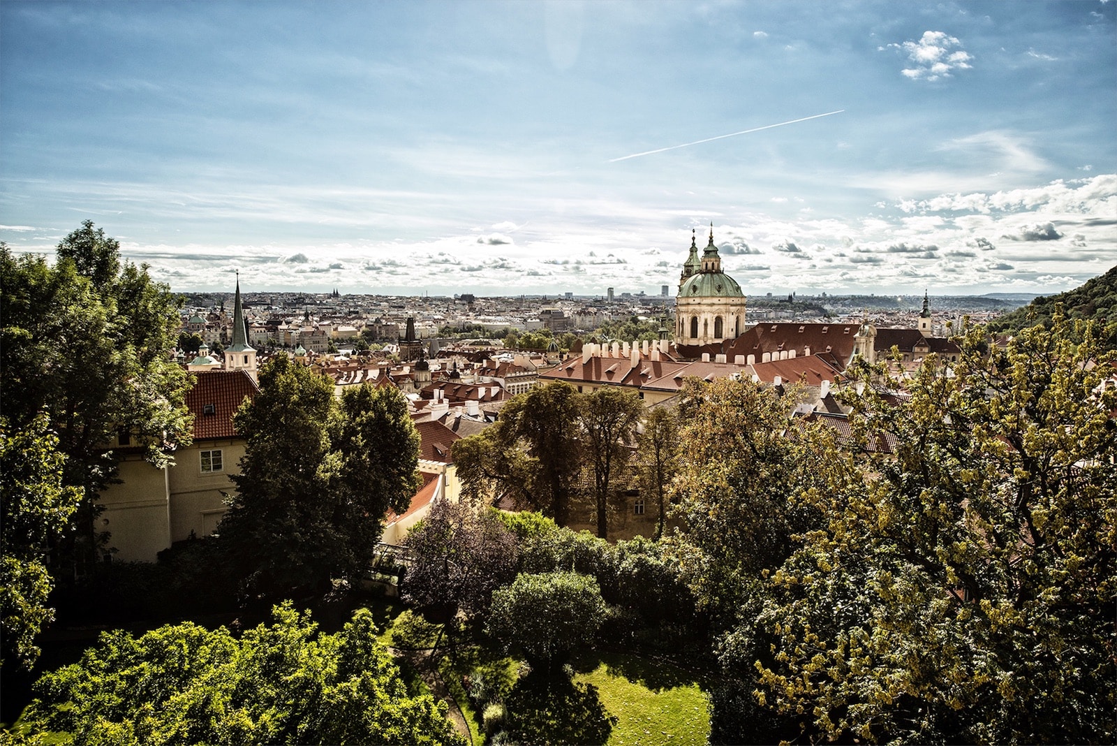 Prague cycling