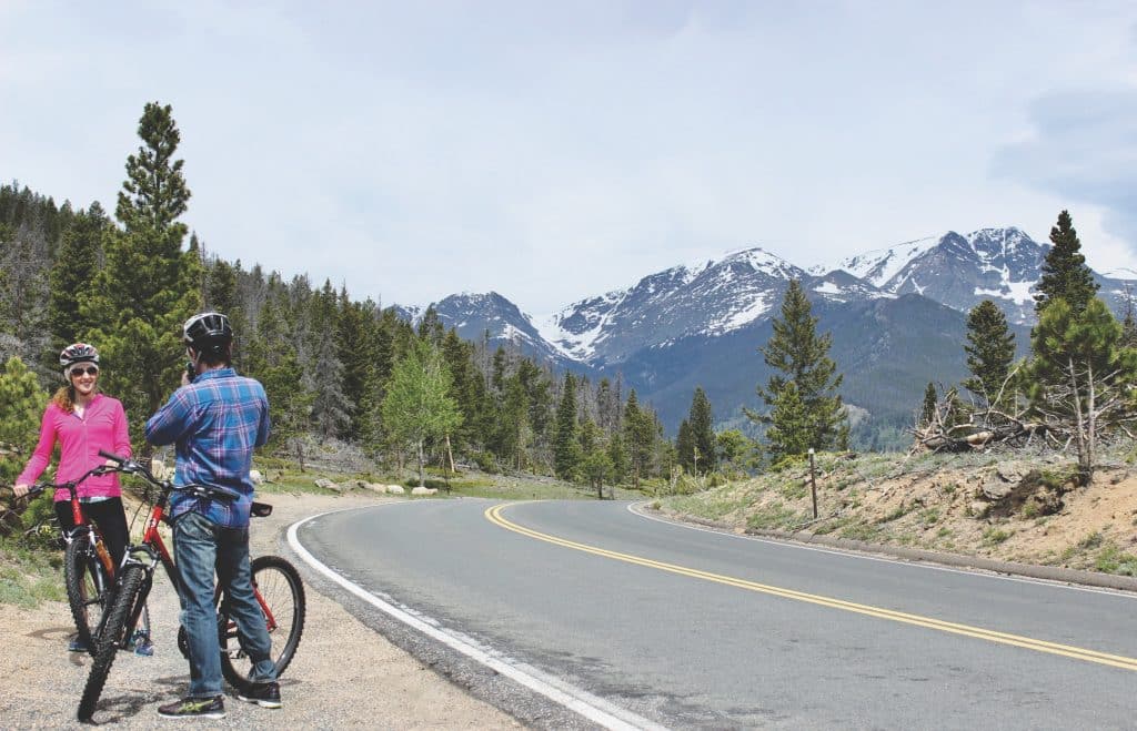 Colorado rocheuses velo