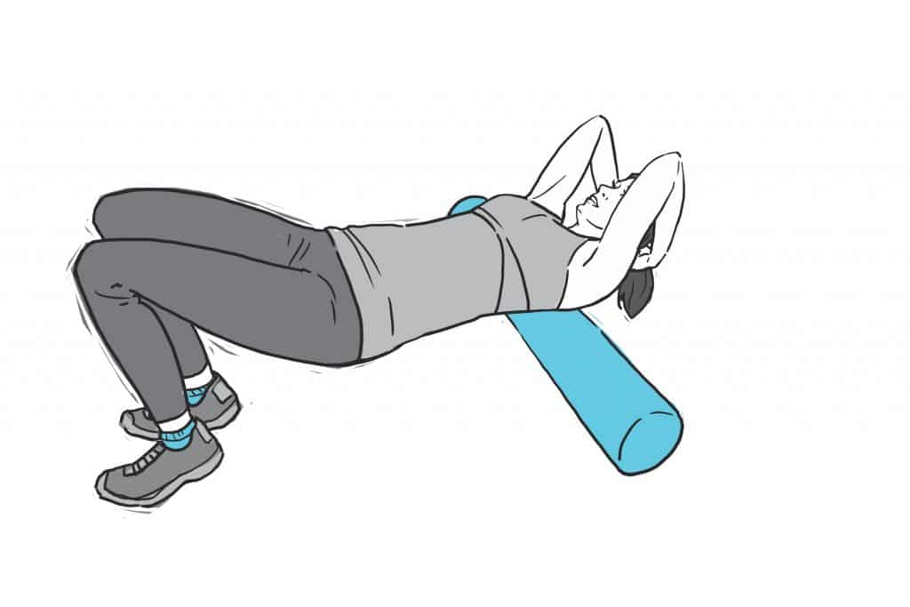 Foam roller exercise 3