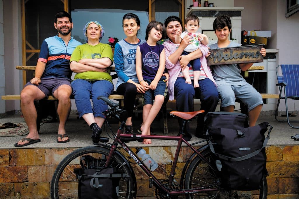 Famille à Gölyaka (Turquie)