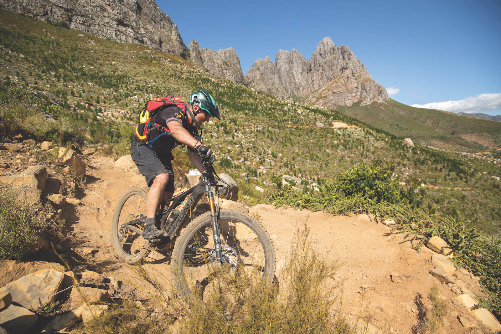 SBC, Specialized, Levo SL, EBike, E-Bike, South Africa, Stellenbosch, Jonkershoek, Day 2, Group 1