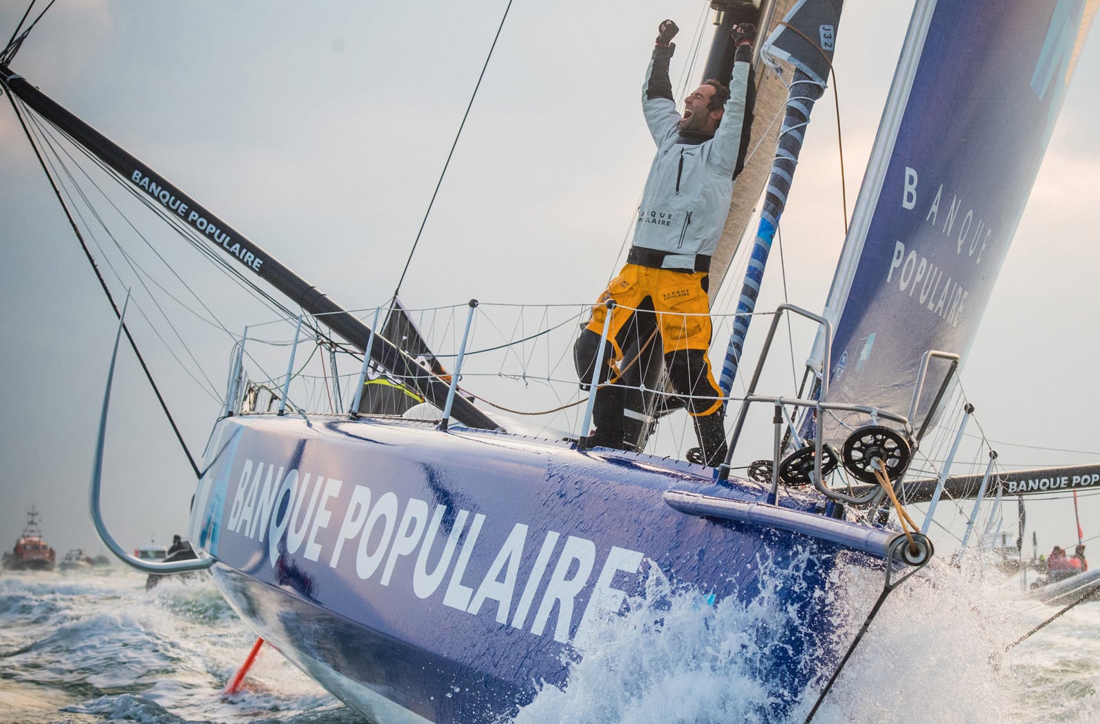 Qui va succéder à Armel Le Cleac’h? Photo Vincent Curutchet