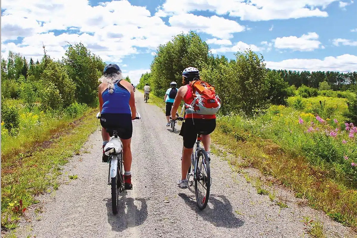 La ligne du Mocassin offre un parcours cyclable tranquille, en Abitibi-Témiscamingue