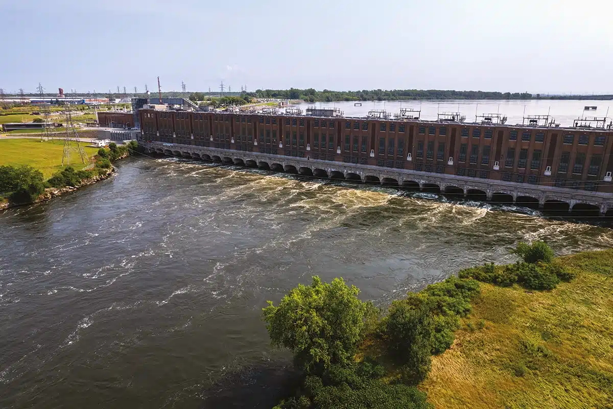 Centrale hydroélectrique de Beauharnois, en Montérégie