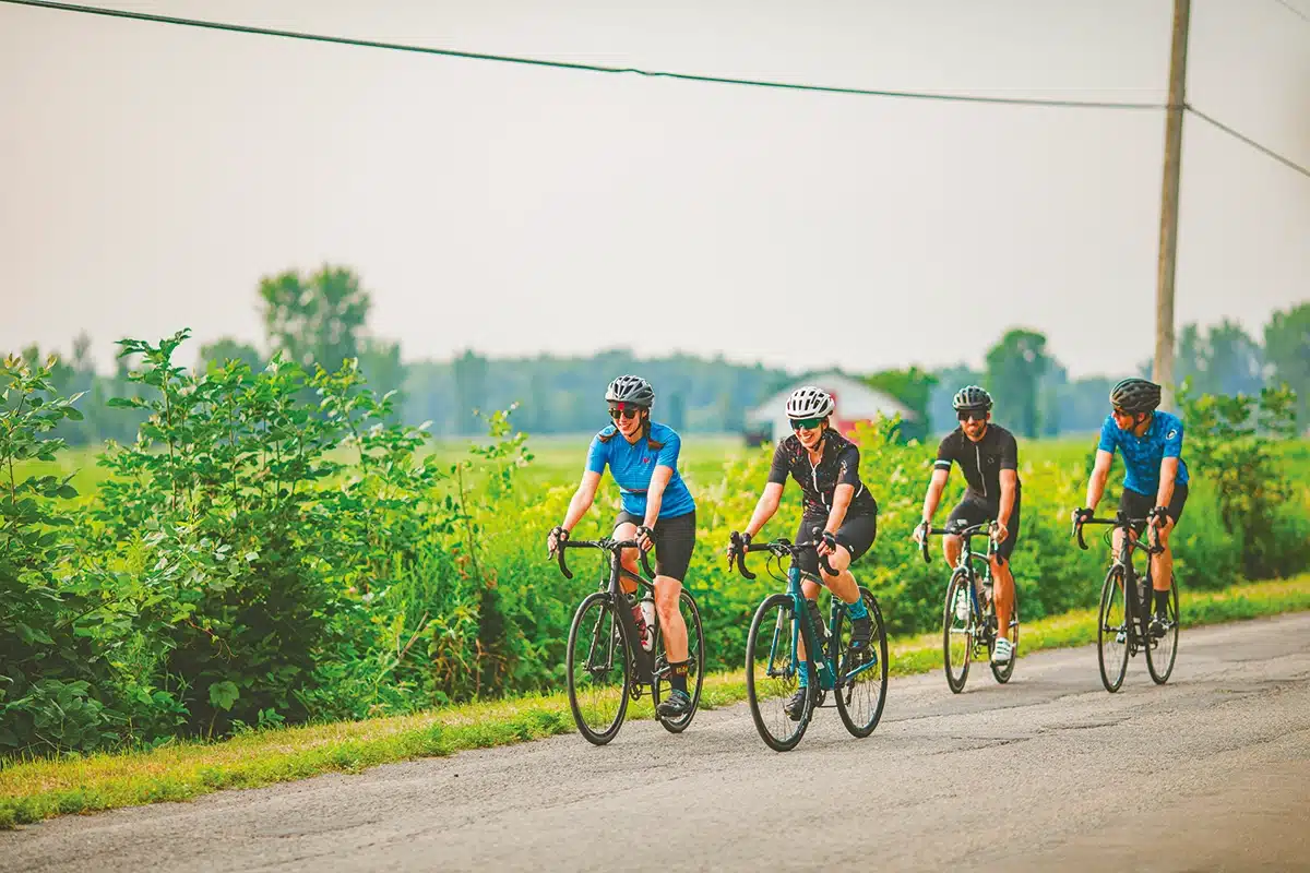 Le circuit cyclable des îles de Berthier