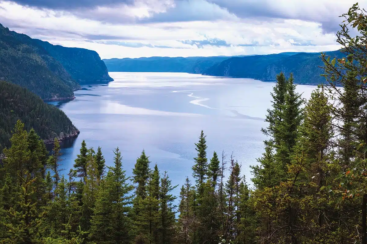 Fjord au saguenay