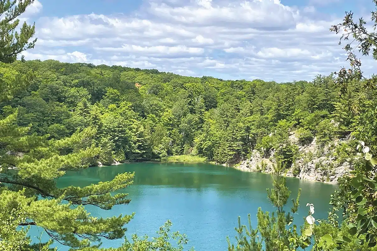Le lac Pink, en Outaouais
