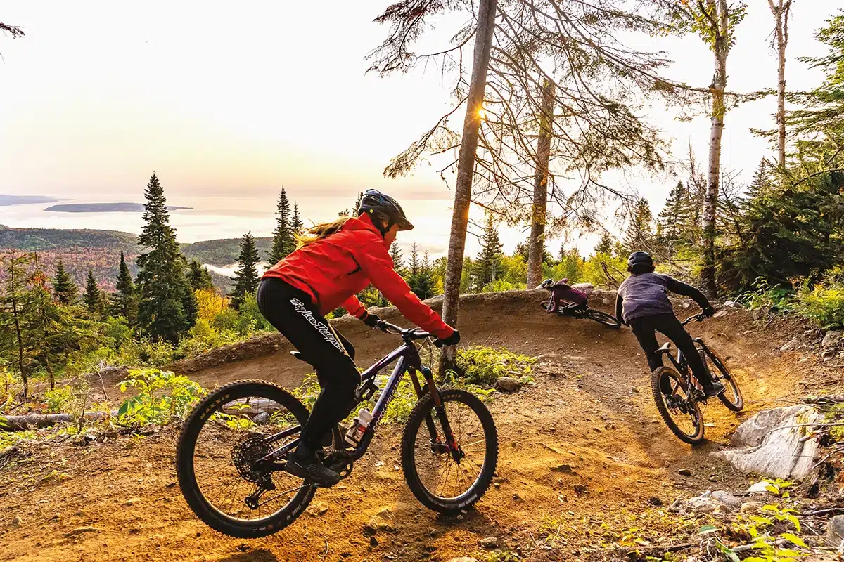 Dans le massif de Charlevoix